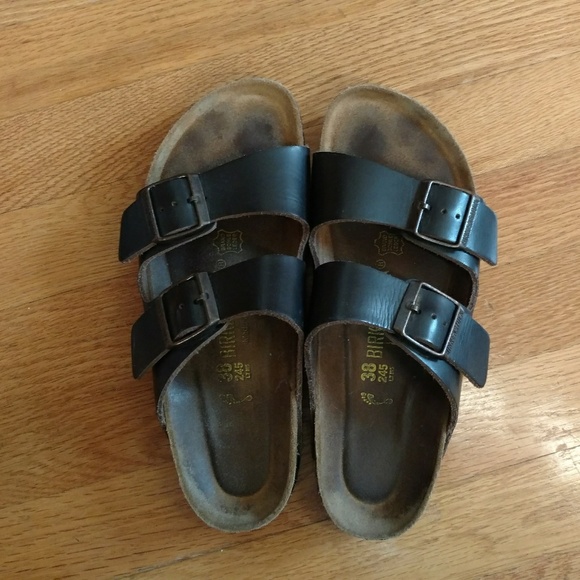 birkenstock arizona black size 38